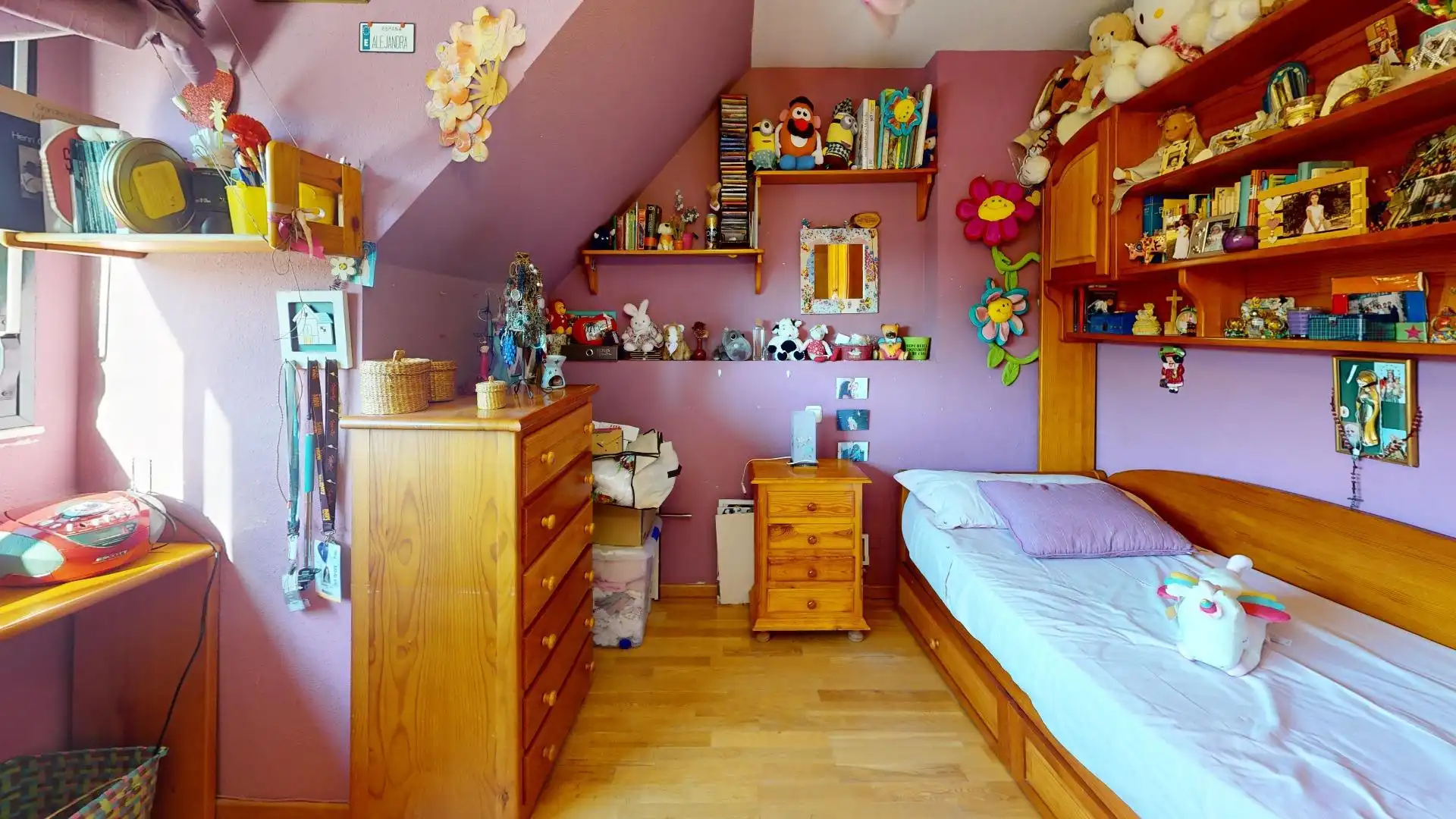 Bedroom of Attic for sale in Alcalá de Henares  with Air Conditioner, Heating and Terrace