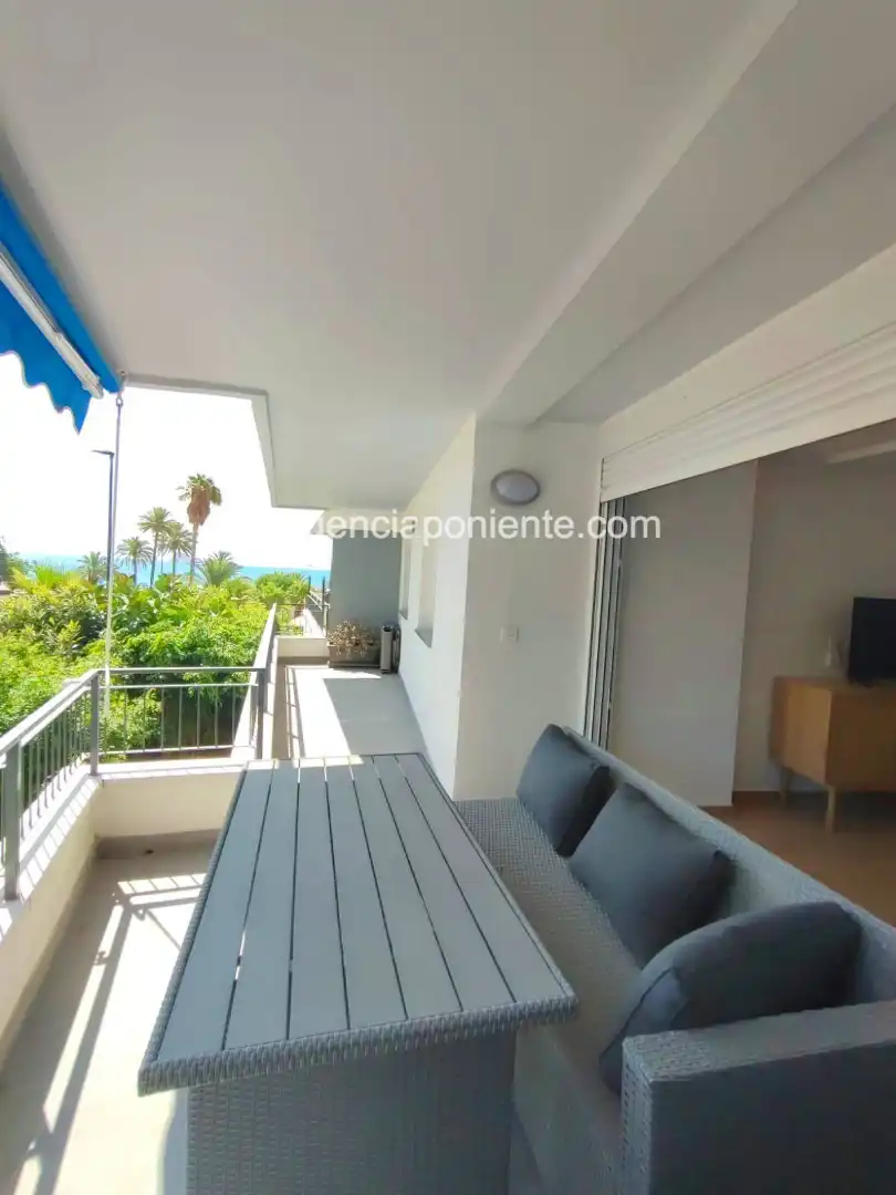 Balcony of Flat for rent in Benidorm  with Air Conditioner, Heating and Terrace