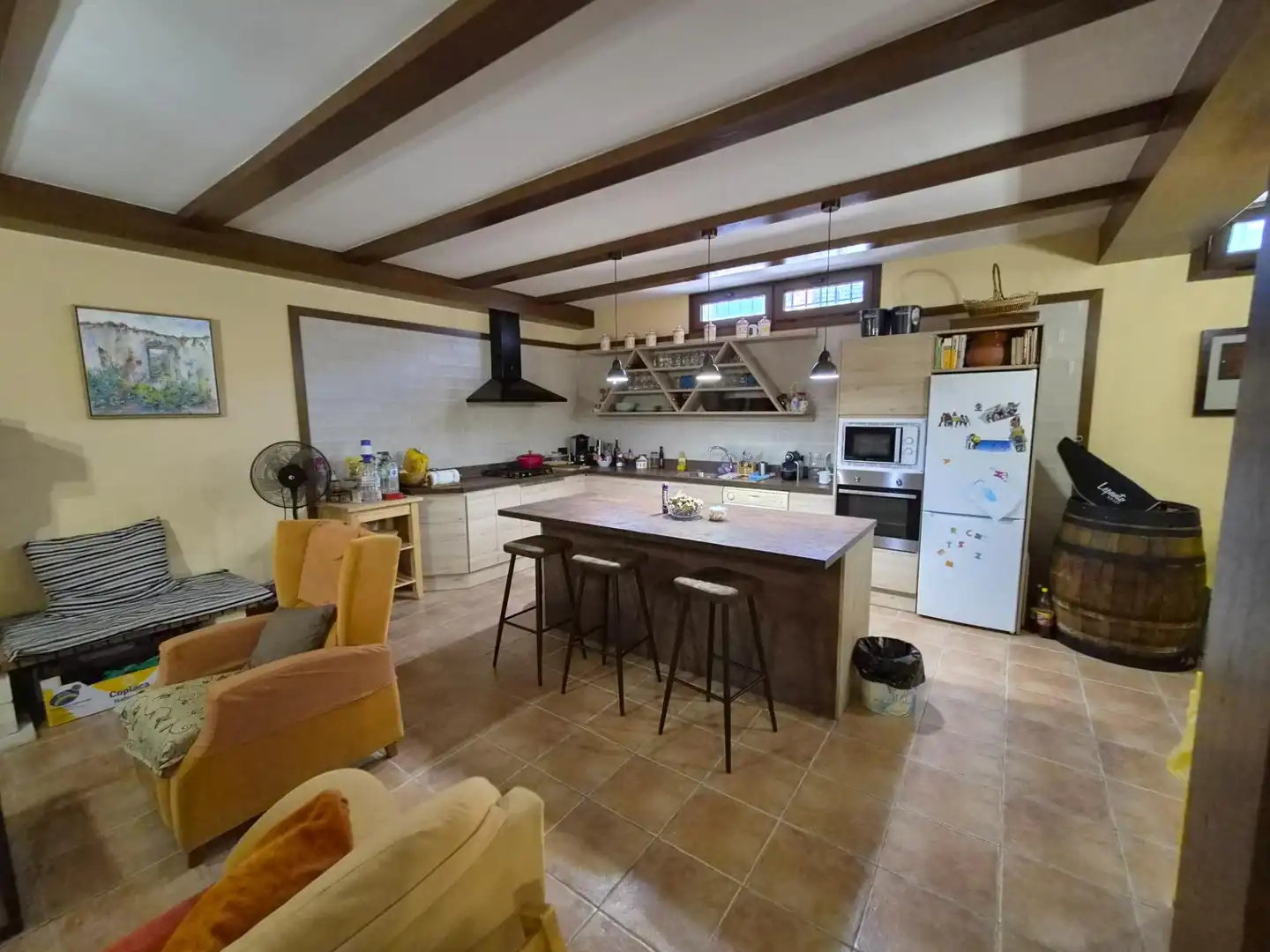 Cocina de Casa o chalet en venta en Ciudad Real con Aire acondicionado, Calefacción y Jardín privado
