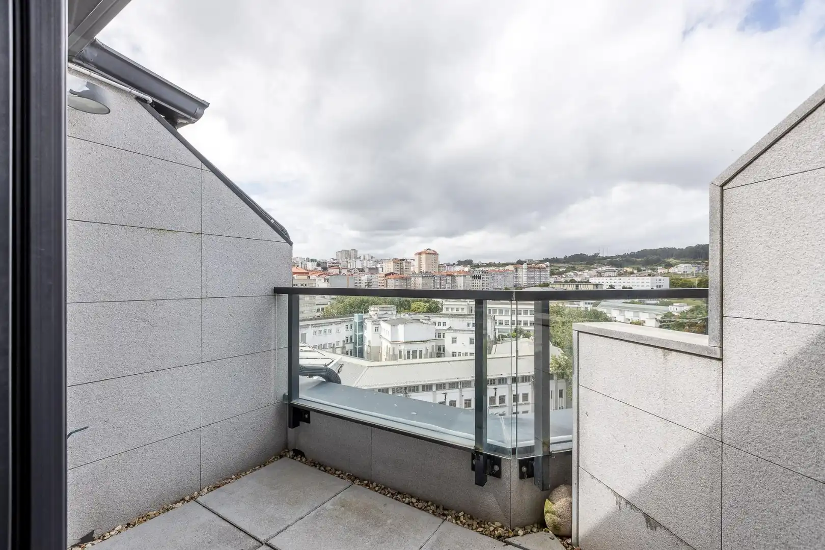 Terrasse von Dachboden zum Verkauf in A Coruña Capital  mit Heizung und Terrasse