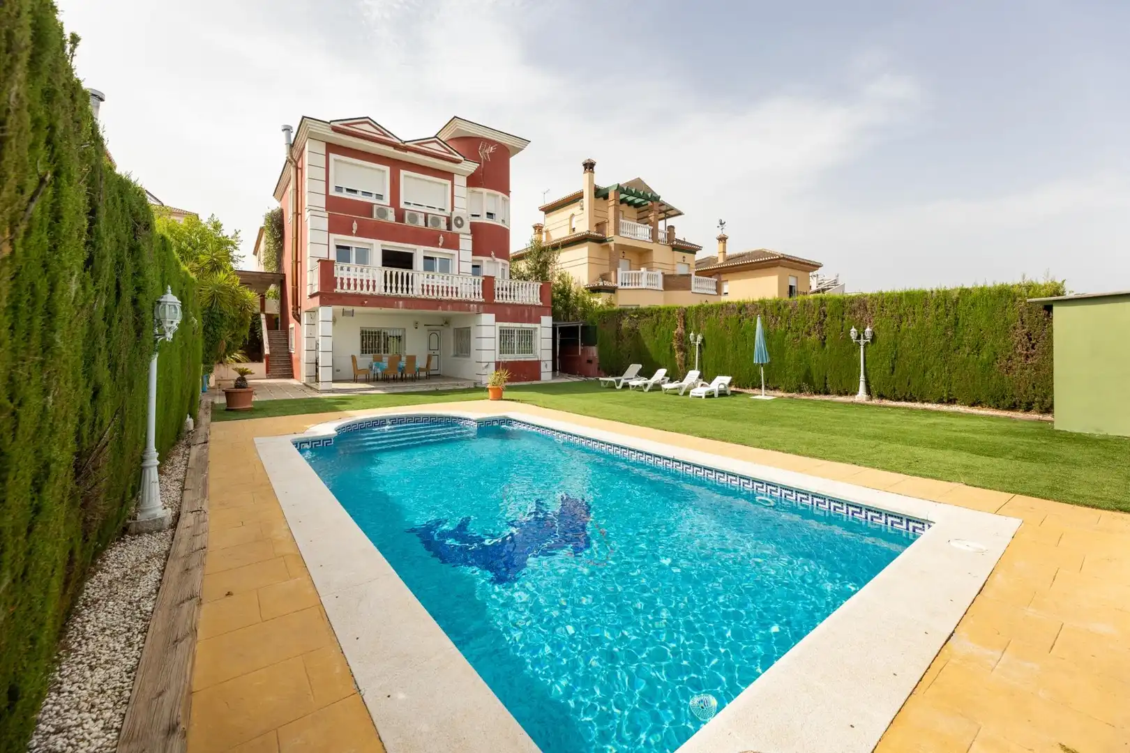 Swimming pool of Houses for sale in Monachil  with Air Conditioner, Heating and Private garden