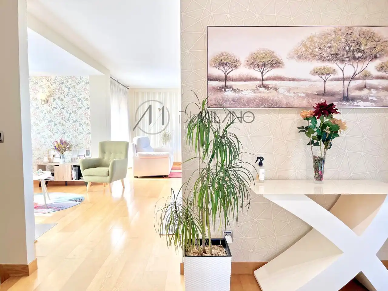 Living room of Houses for sale in Vigo   with Heating, Private garden and Terrace