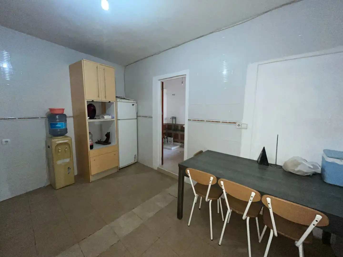 Küche von Einfamilien-Reihenhaus zum Verkauf in Fuente Álamo de Murcia mit Klimaanlage, Terrasse und Möbliert