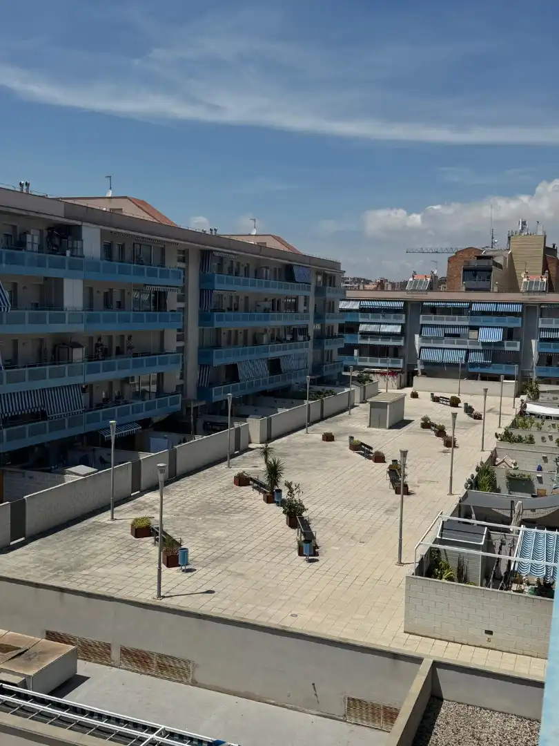 Exterior view of Flat for sale in Badalona  with Air Conditioner, Heating and Oven
