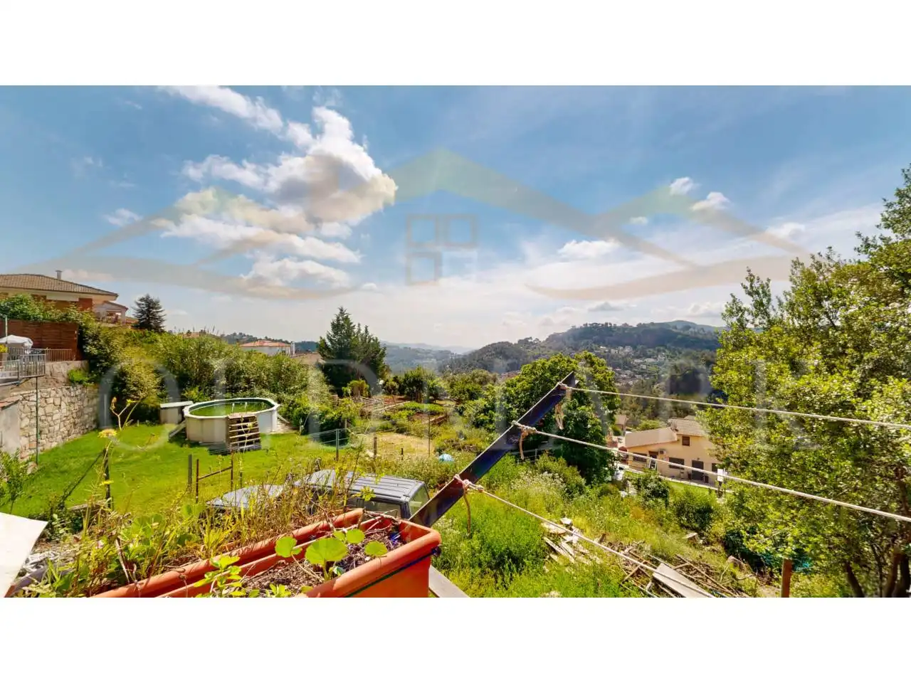 Garden of Houses for sale in Corbera de Llobregat  with Private garden, Terrace and Swimming Pool