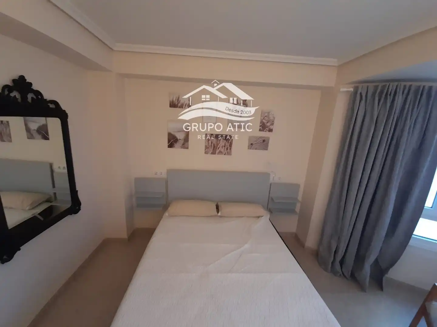 Schlafzimmer von Wohnungen zur Miete in Burriana / Borriana mit Heizung, Abstellraum und Möbliert