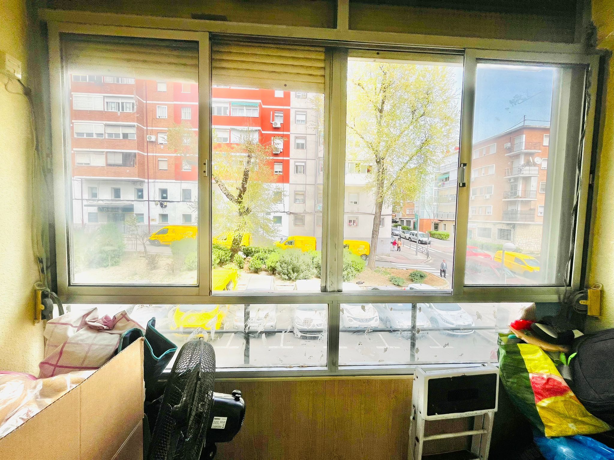 Vista exterior de Pis en venda en  Madrid Capital amb Calefacció, Parquet i Moblat