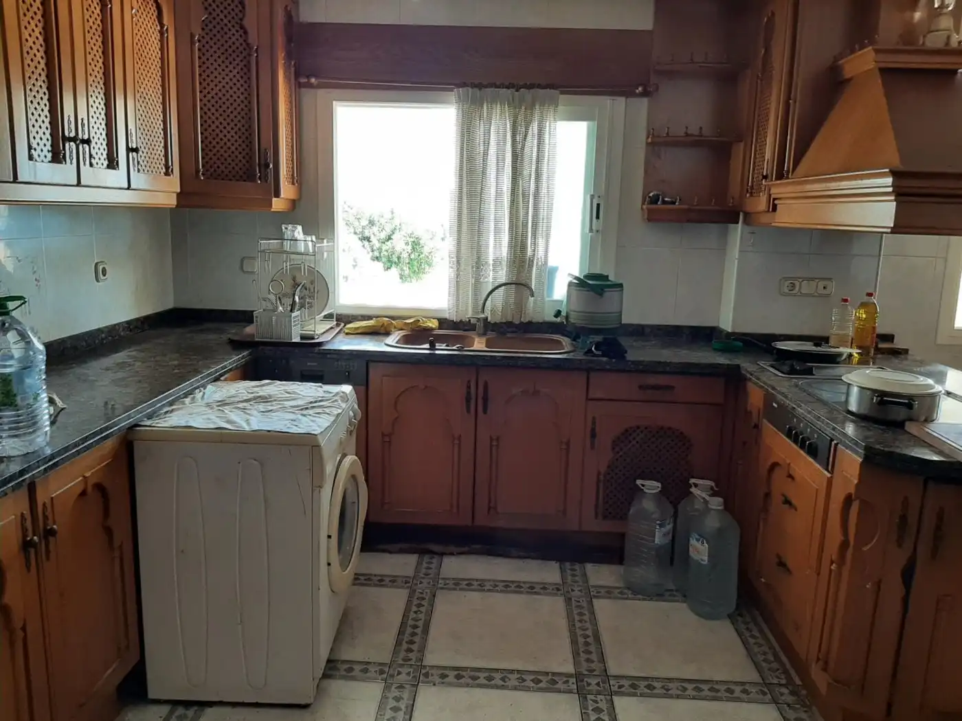 Kitchen of Houses for sale in La Nucia  with Private garden, Terrace and Furnished