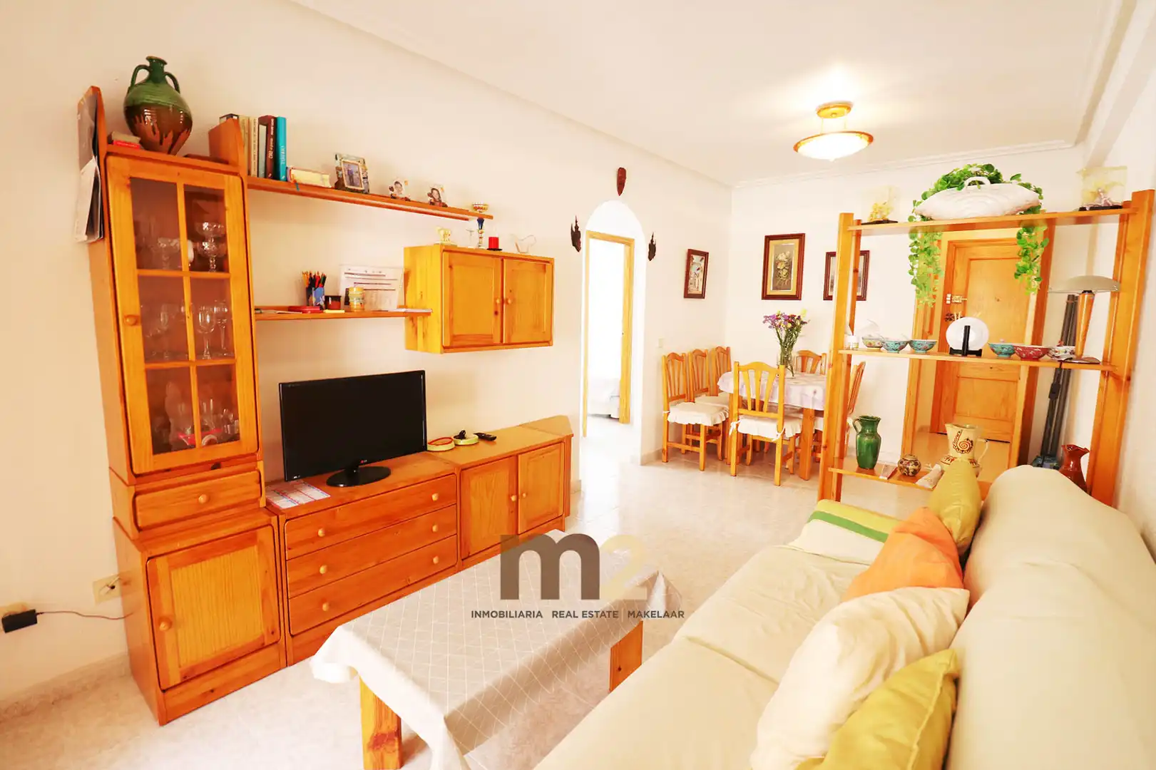 Living room of Apartments for sale in Guardamar del Segura  with Terrace, Storage room and Furnished
