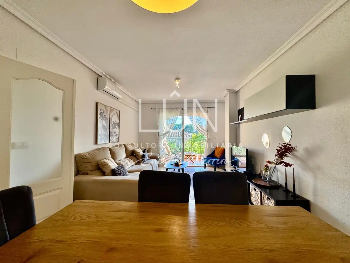Sala de estar de Piso en venta en Molina de Segura con Aire acondicionado, Terraza y Piscina comunitaria
