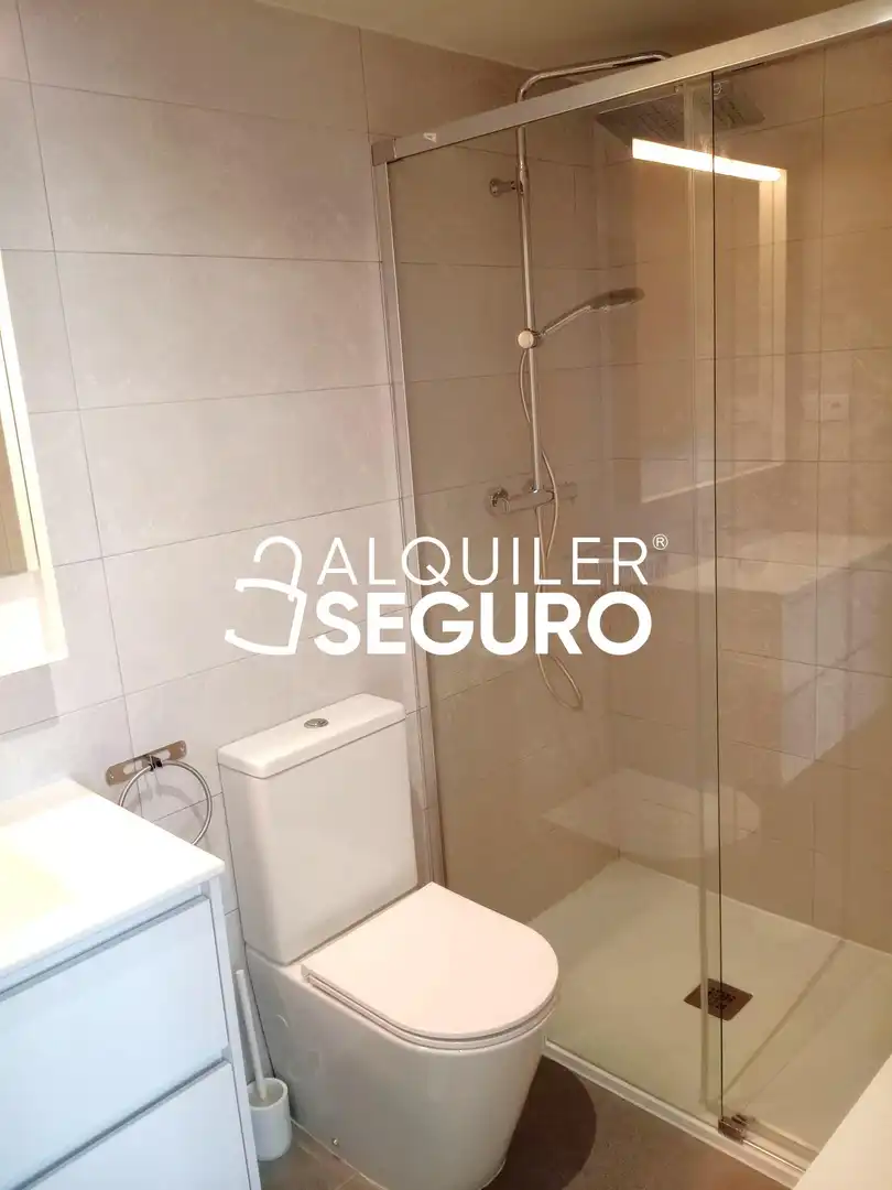 Bathroom of Flat for rent in Valladolid  with Heating, Terrace and Swimming Pool