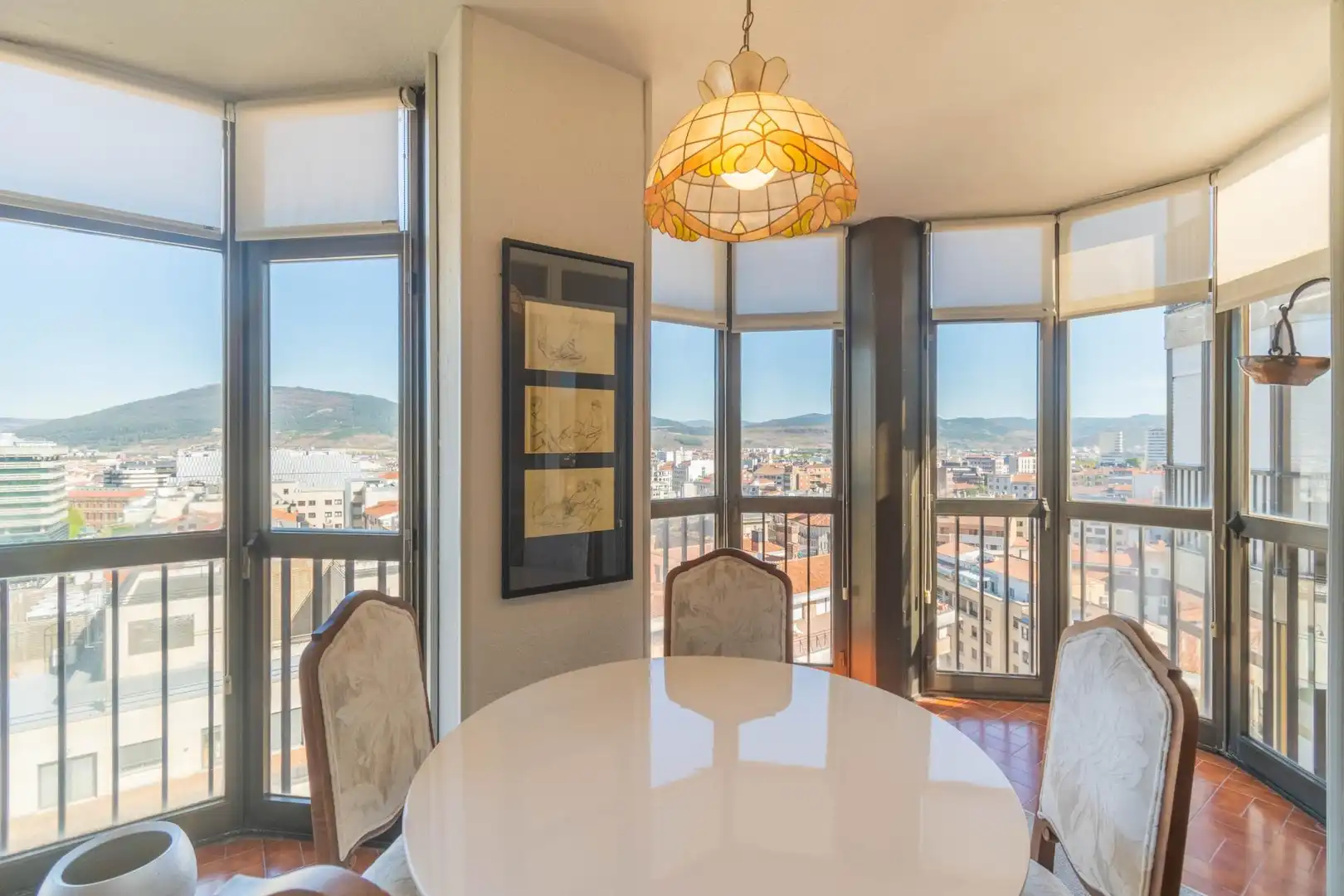 Dining room of Flat for sale in 2º Ensanche