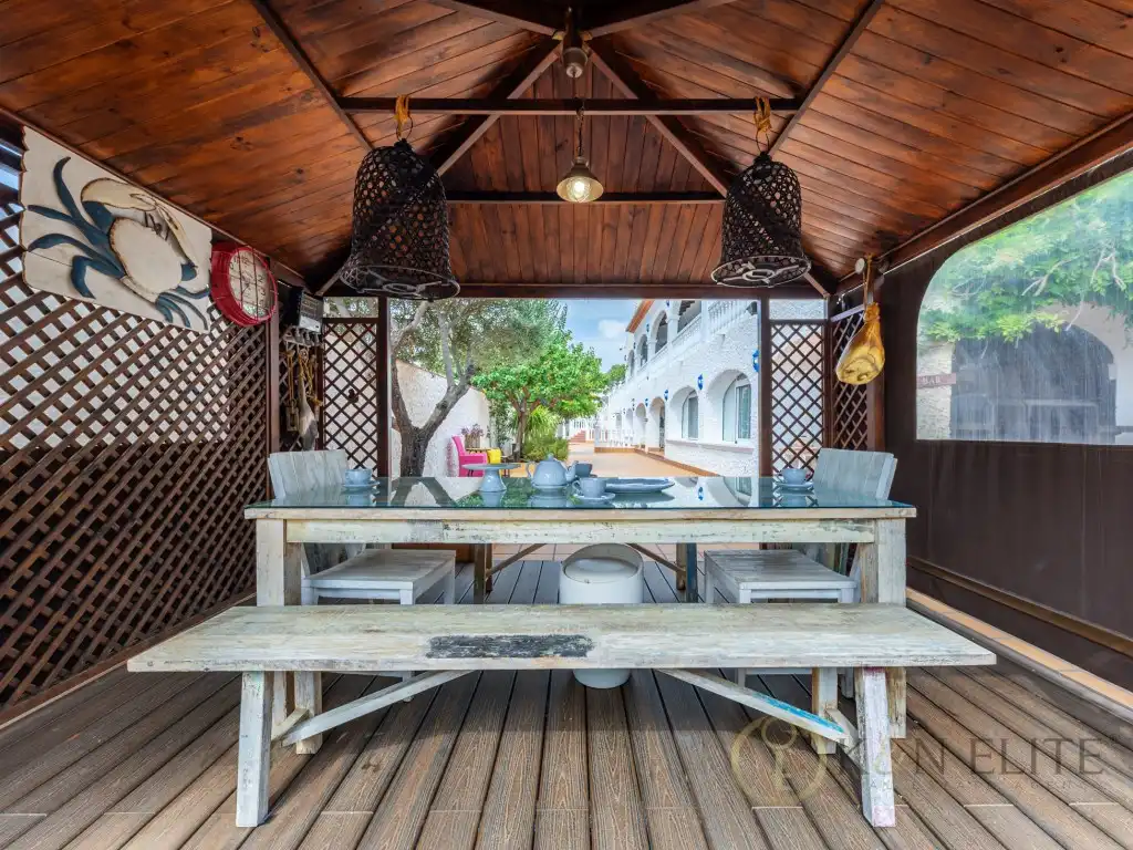 Terraza de Casa o chalet en venta en Moraira con Aire acondicionado, Jardín privado y Terraza