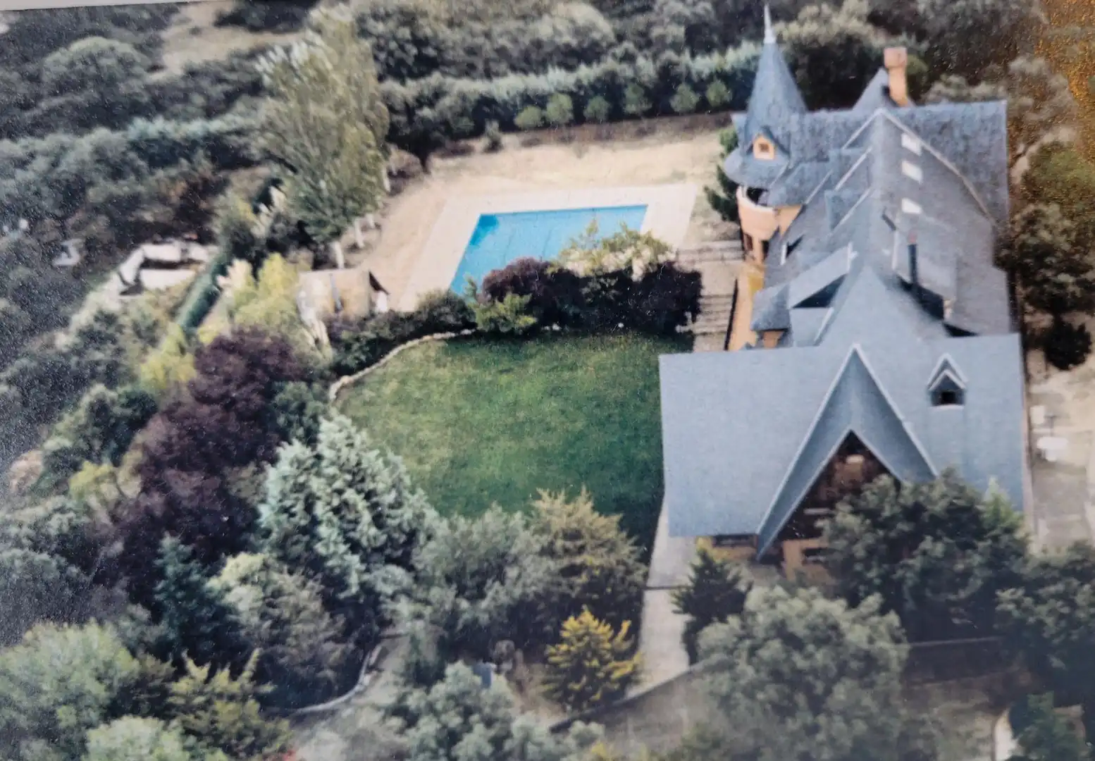 Garden of Houses for sale in Villanueva de la Cañada  with Heating, Swimming Pool and Balcony