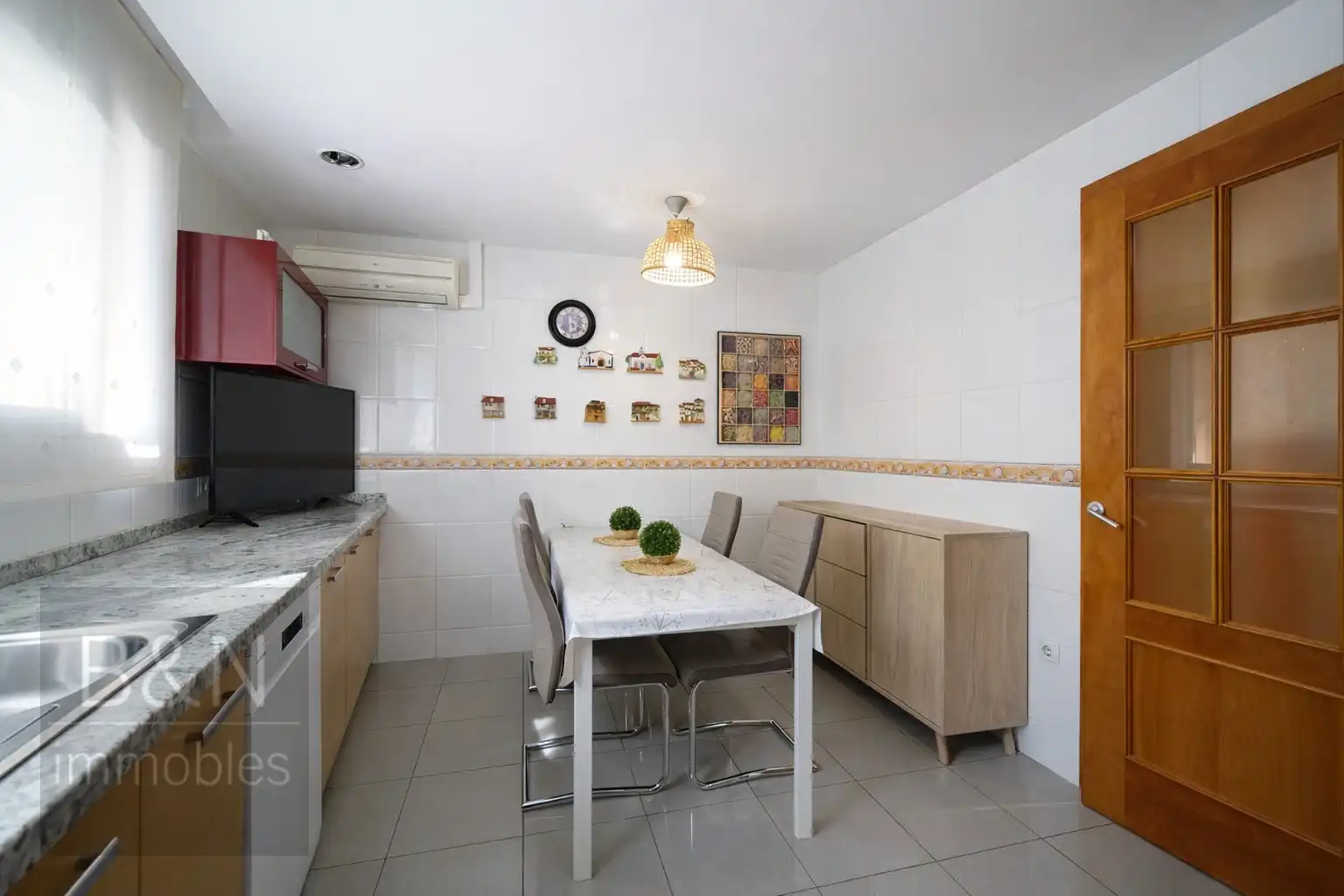 Cocina de Casa o chalet en venta en Terrassa con Aire acondicionado, Calefacción y Terraza