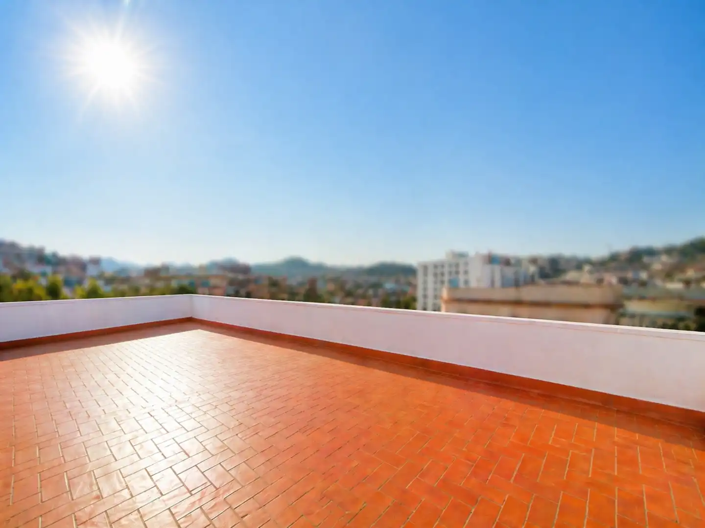 Terrasse von Wohnung zum Verkauf in Santa Coloma de Gramenet mit Klimaanlage, Heizung und Balkon
