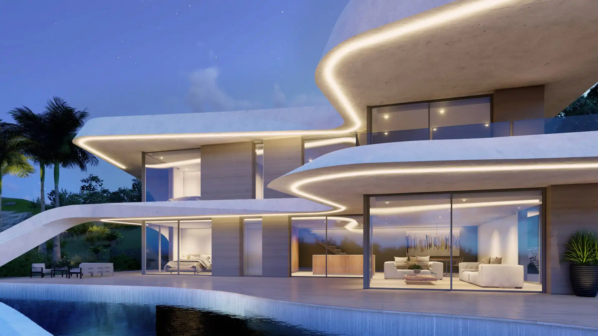 Exterior view of Houses for sale in Jávea / Xàbia  with Air Conditioner, Heating and Private garden