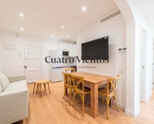 Exterior view of Flat to rent in  Barcelona Capital  with Air Conditioner, Heating and Parquet flooring