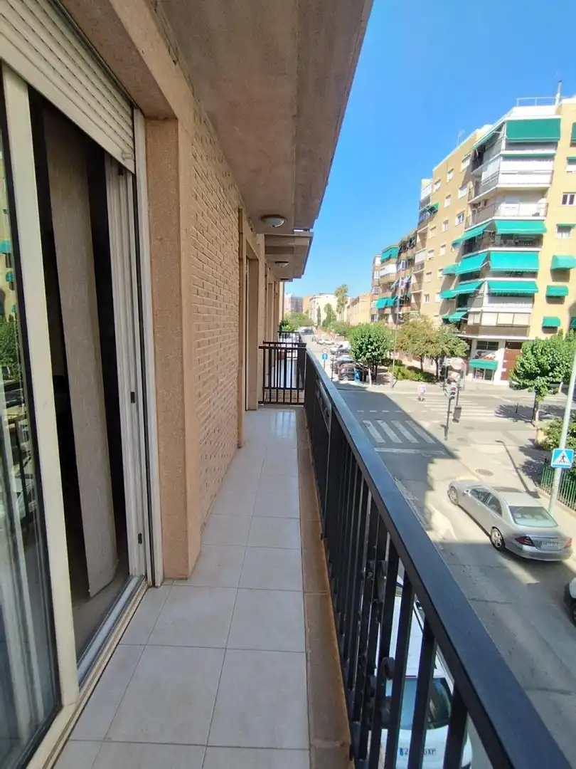 Terraza de Piso de alquiler en Murcia con Aire acondicionado, Amueblado y Balcón