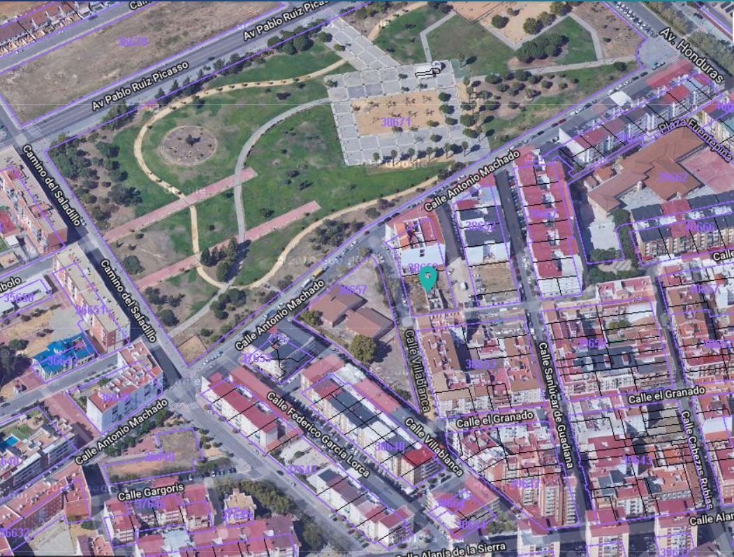 Vista exterior de Residencial en venda en  Huelva Capital