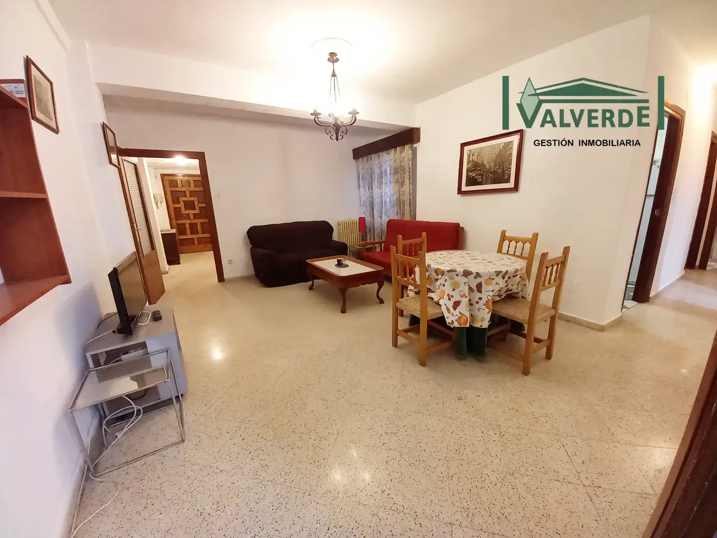 Living room of Flat for rent in Granada  with Heating, Furnished and Washing machine