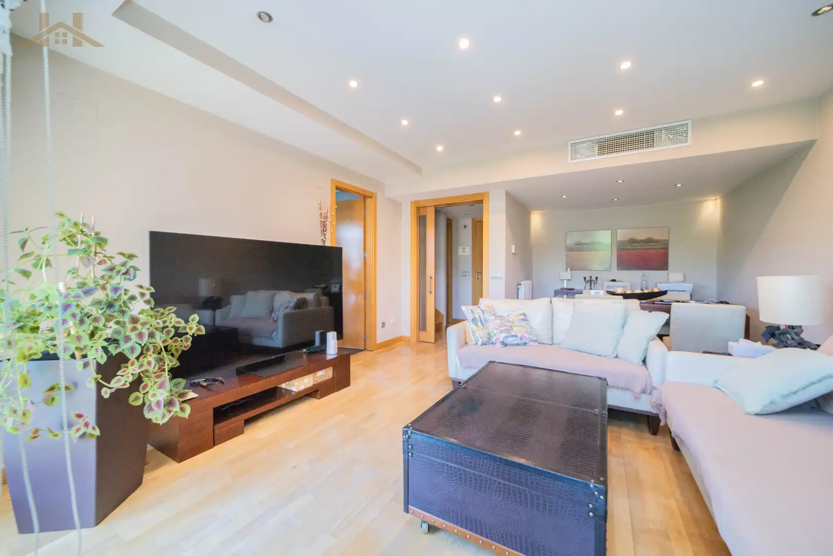 Sala de estar de Piso en venta en Las Rozas de Madrid