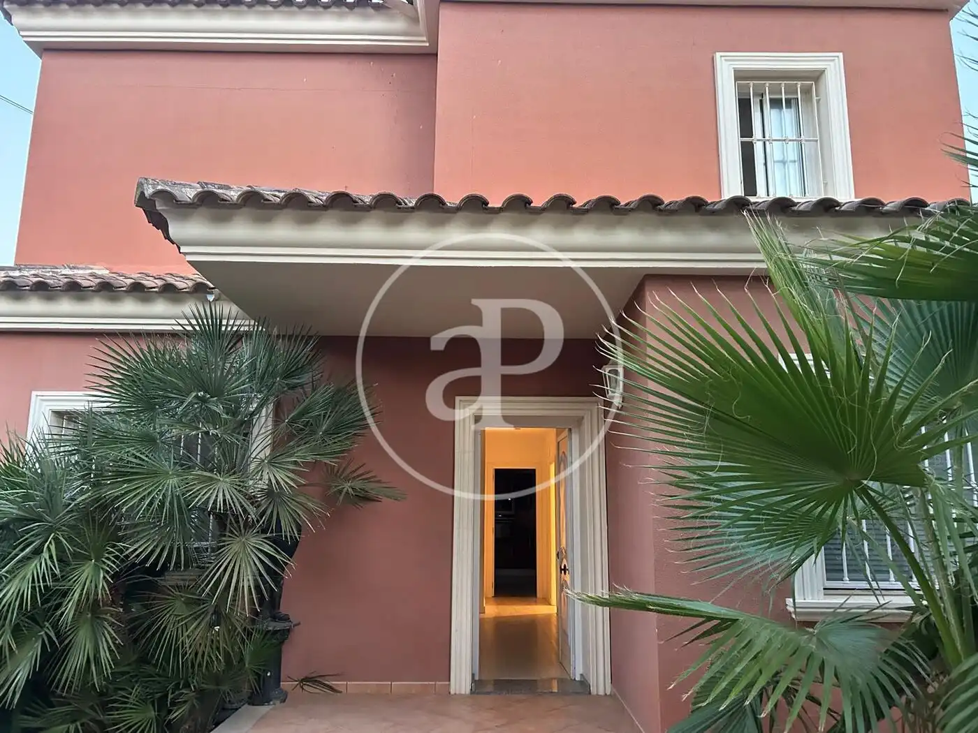 Exterior view of Flat for rent in Riba-roja de Túria  with Air Conditioner, Heating and Private garden