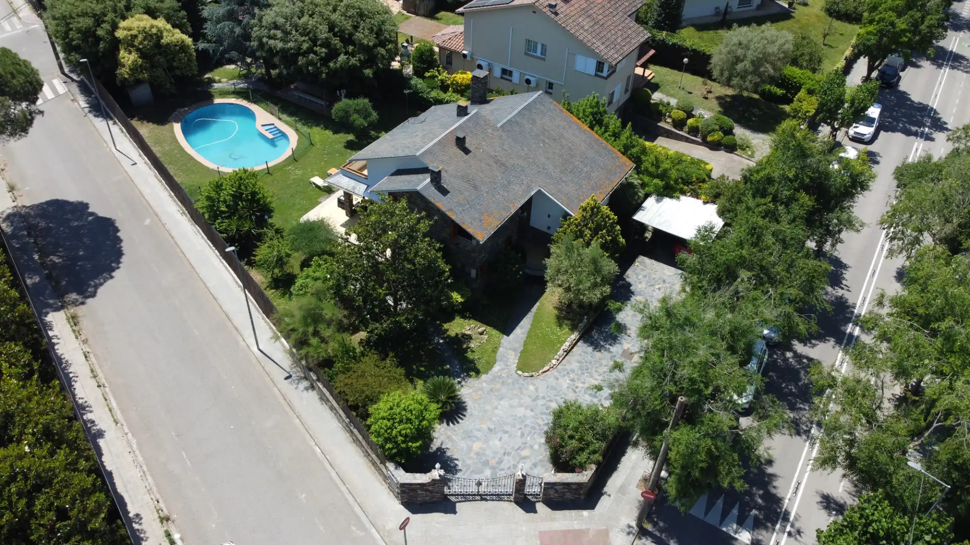 Vista exterior de Casa o chalet en venta en Cardedeu con Aire acondicionado, Calefacción y Jardín privado
