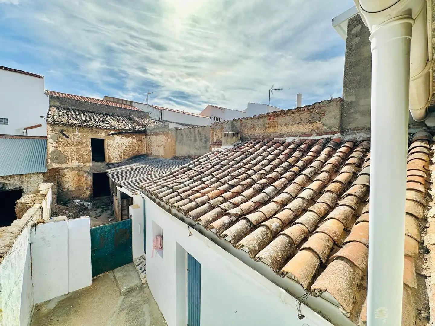 Vista exterior de Casa o chalet en venta en Alange con Trastero