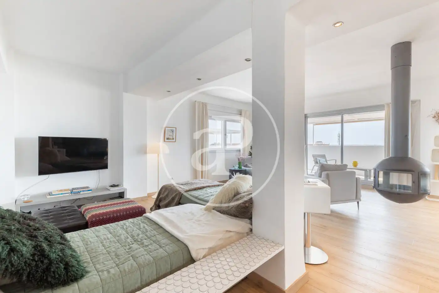 Sala de estar de Casa o chalet en venta en  Palma de Mallorca con Aire acondicionado, Calefacción y Terraza