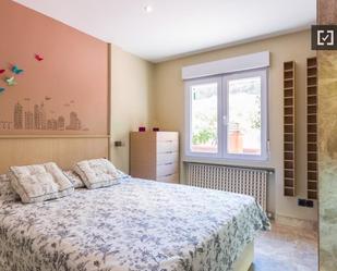 Bedroom of Flat to rent in  Madrid Capital  with Air Conditioner and Balcony