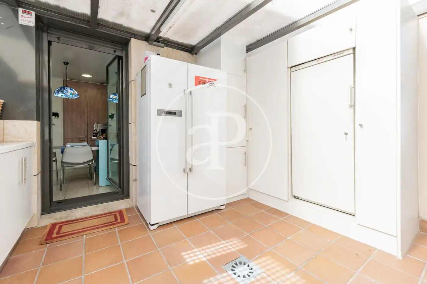 Cocina de Casa adosada en venta en Madrid con Aire acondicionado, Calefacción y Jardín privado