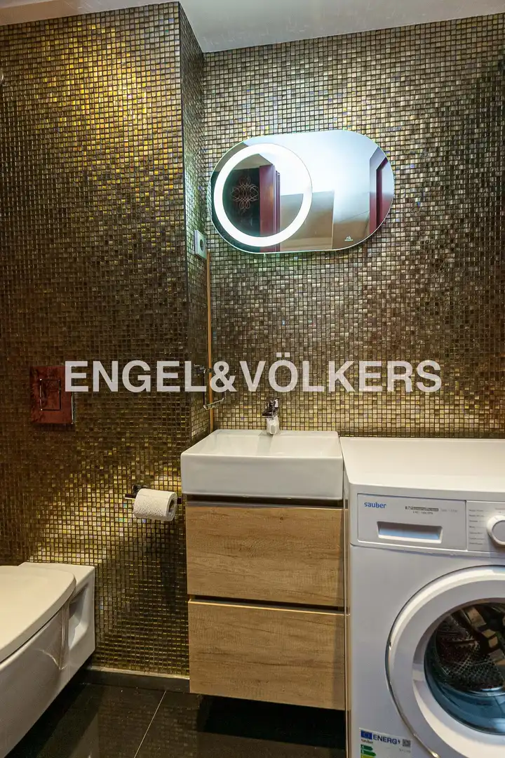 Baño de Piso de alquiler en Madrid con Aire acondicionado, Calefacción y Parquet
