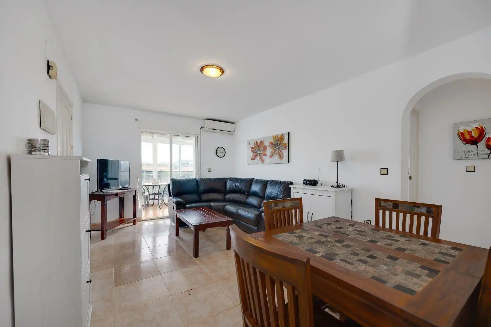 Sala d'estar de Àtic en venda en Torrevieja amb Aire condicionat, Calefacció i Piscina comunitària