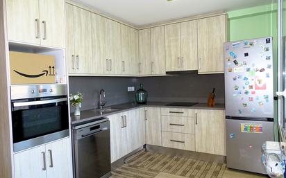 Kitchen of Apartment for sale in Roses  with Oven, Washing machine and Microwave