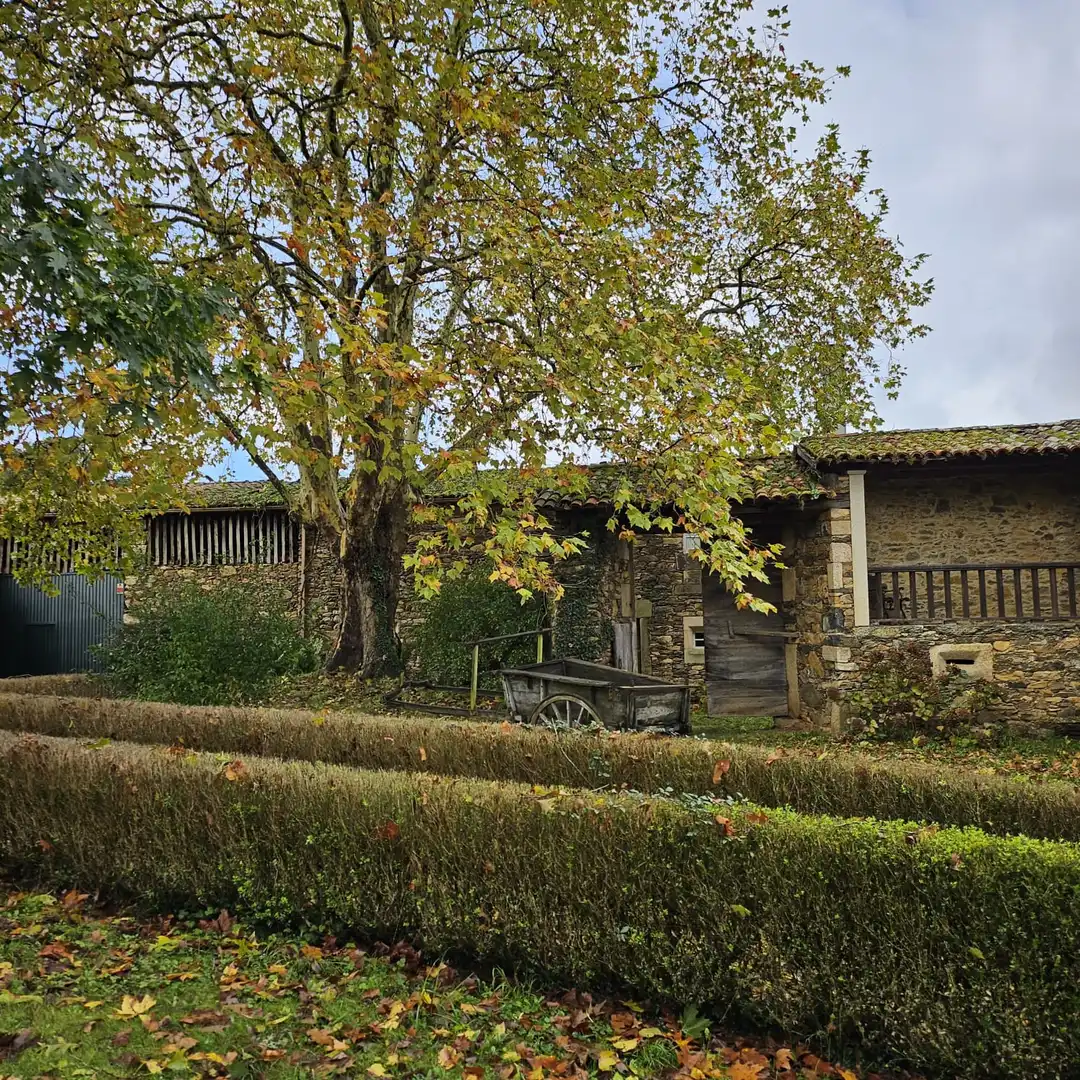 Außenansicht von Country house zum Verkauf in Arzúa mit Klimaanlage, Heizung und Privatgarten