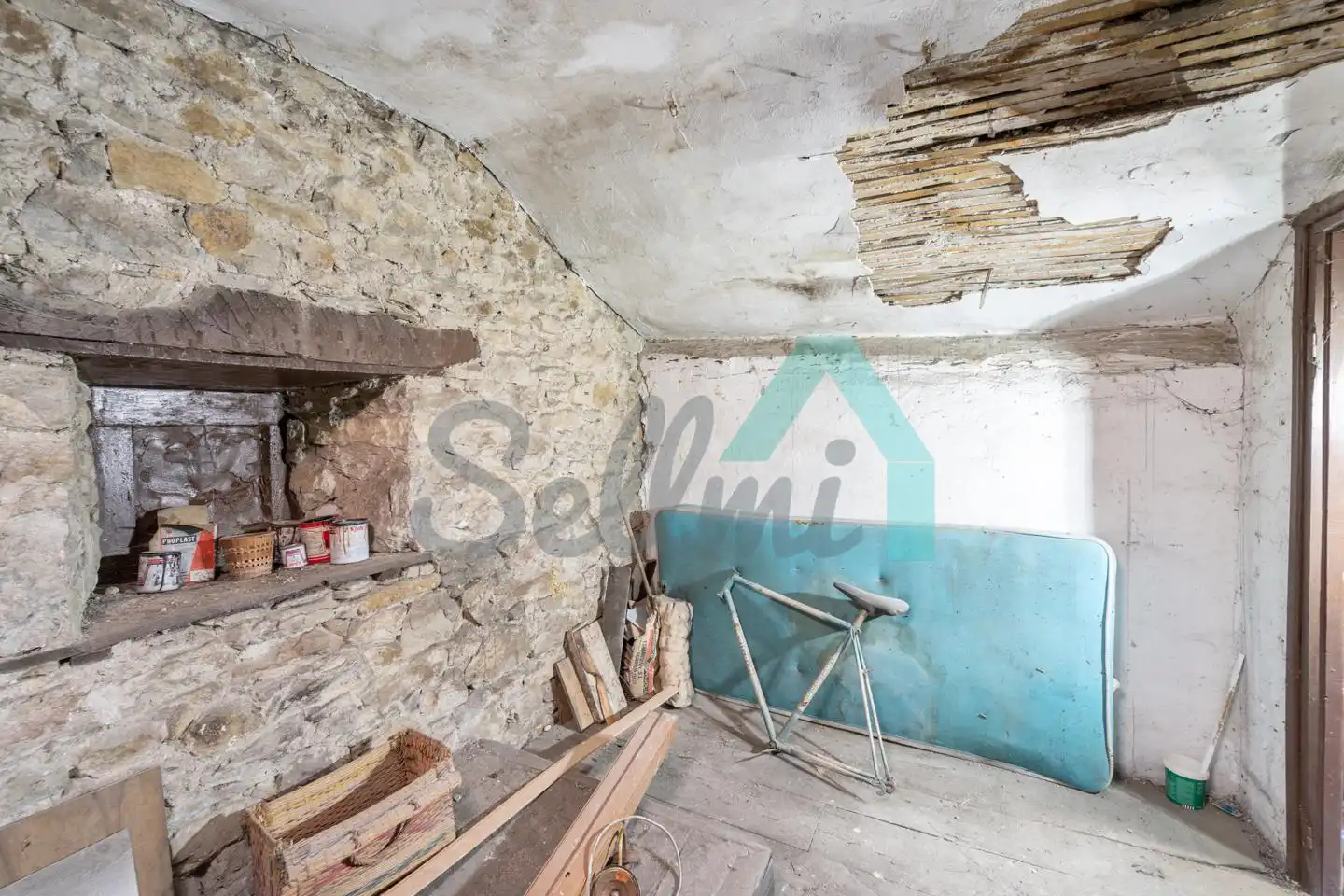 Cocina de Casa adosada en venta en Quirós con Parquet y Trastero