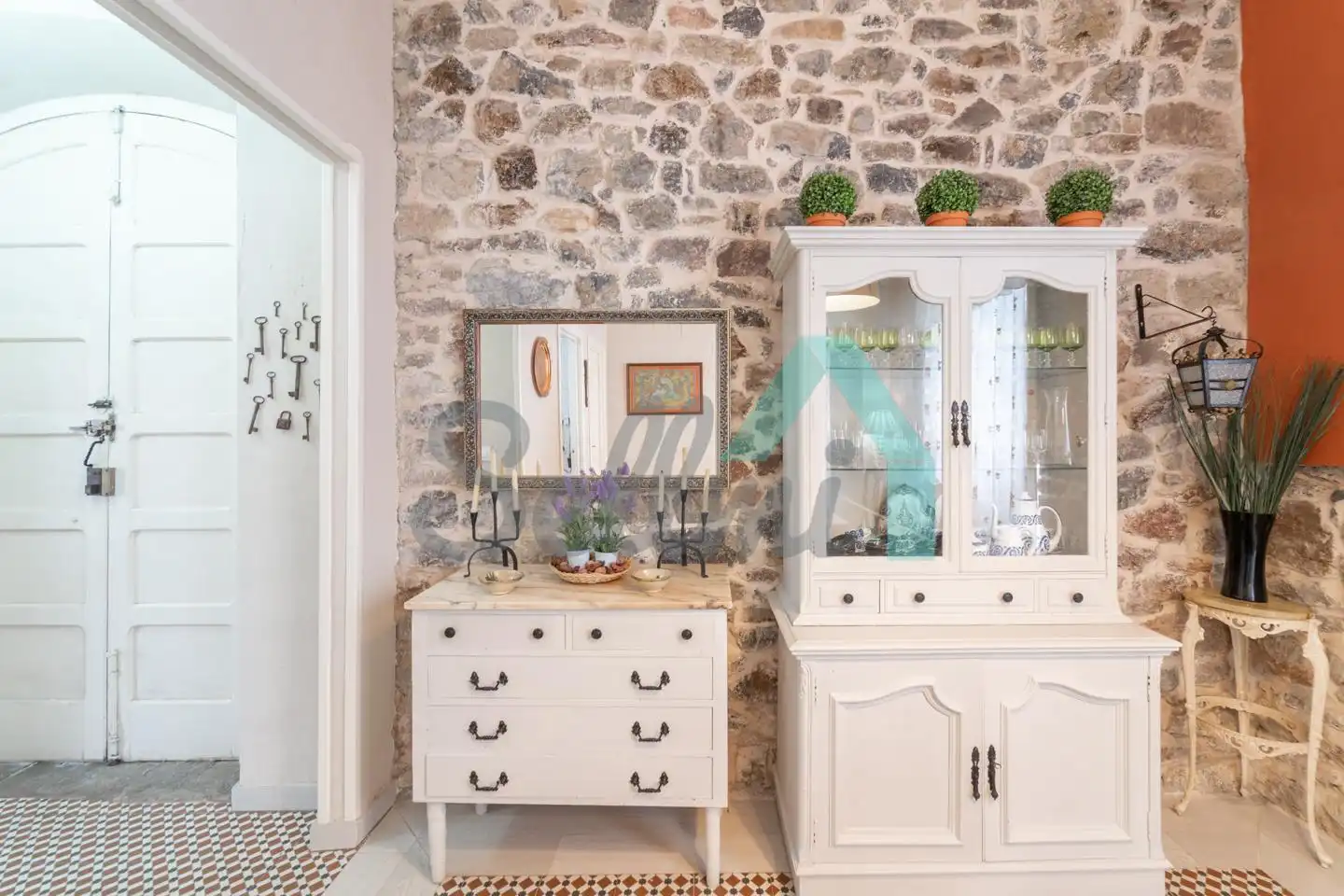 Cocina de Casa o chalet en venta en Ribera de Arriba con Jardín privado, Terraza y Balcón