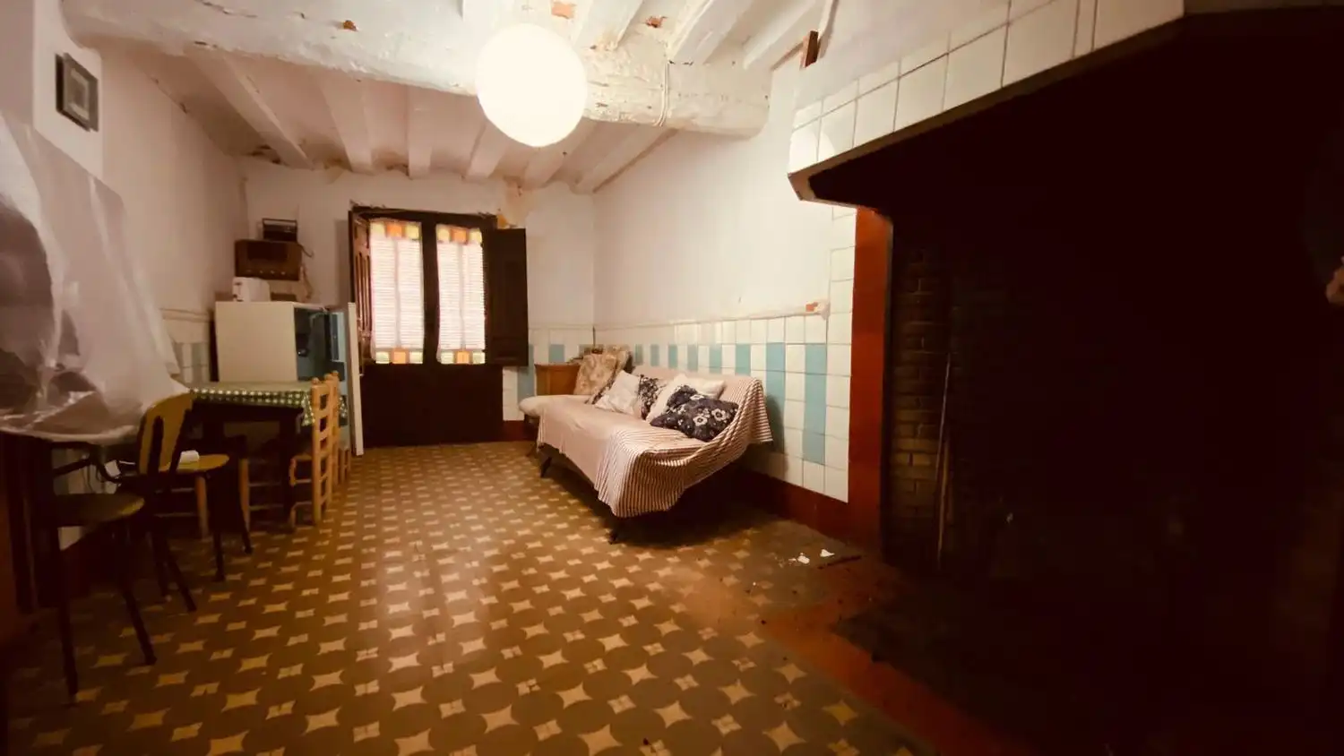 Sala de estar de Finca rústica en venta en Palanques con Jardín privado, Terraza y Trastero