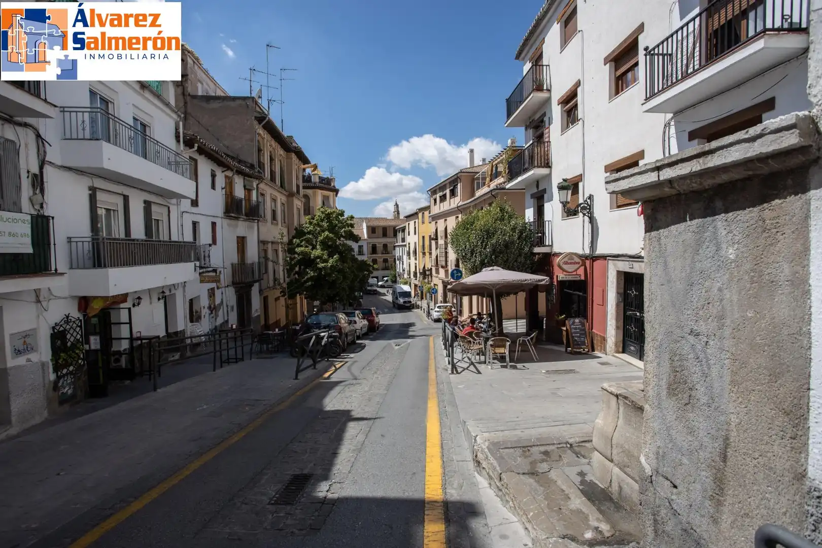 Exterior view of Flat for sale in Granada  with Air Conditioner