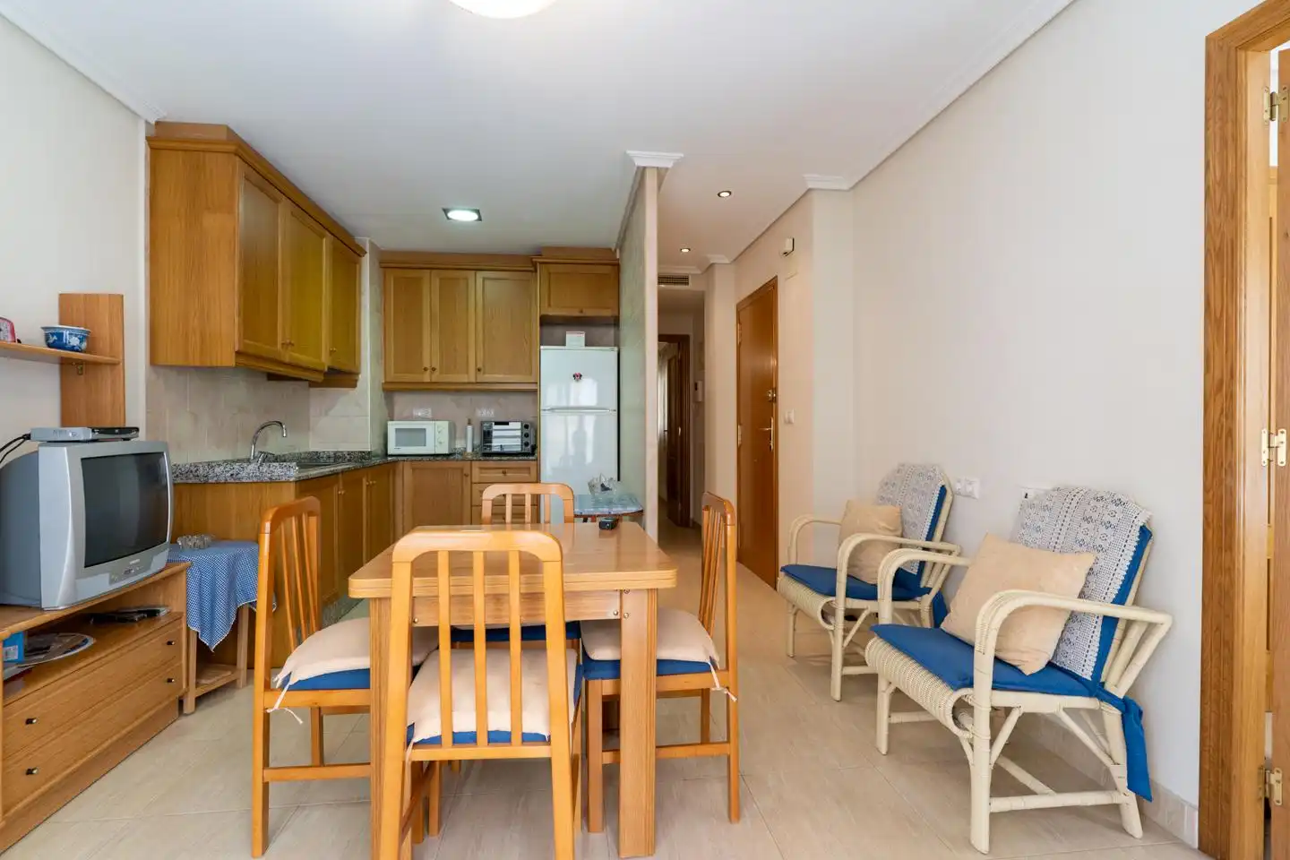 Comedor de Apartamento en venta en Santa Pola con Terraza, Trastero y Amueblado