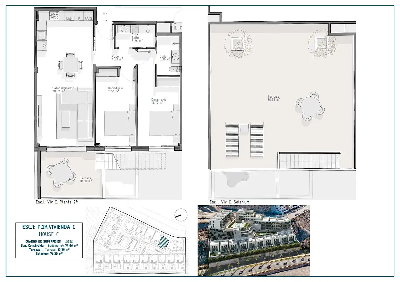 Apartament amb terrassa en venda a El Hornillo, imagen 31