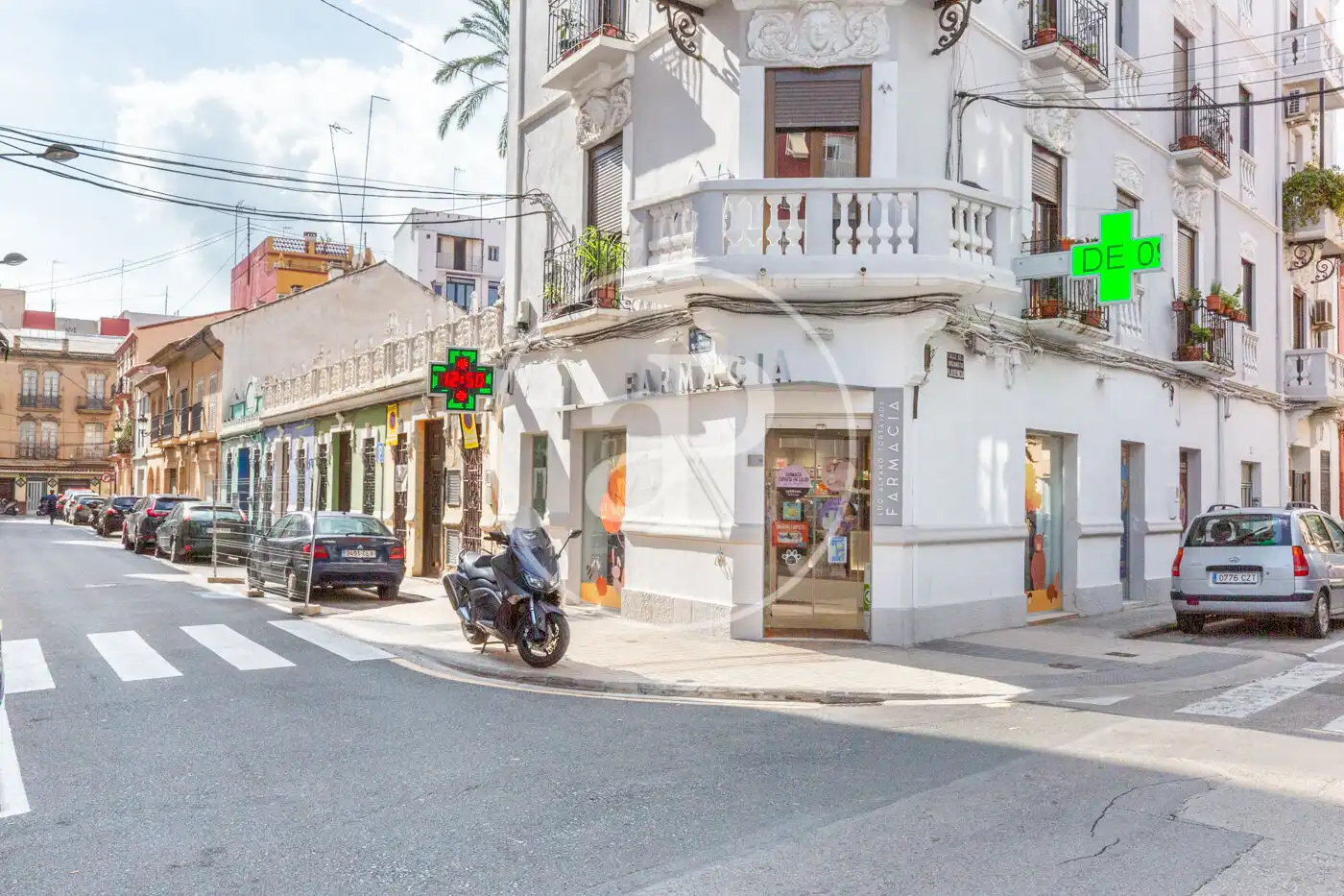Exterior view of Flat for sale in Valencia  with Air Conditioner, Heating and Private garden