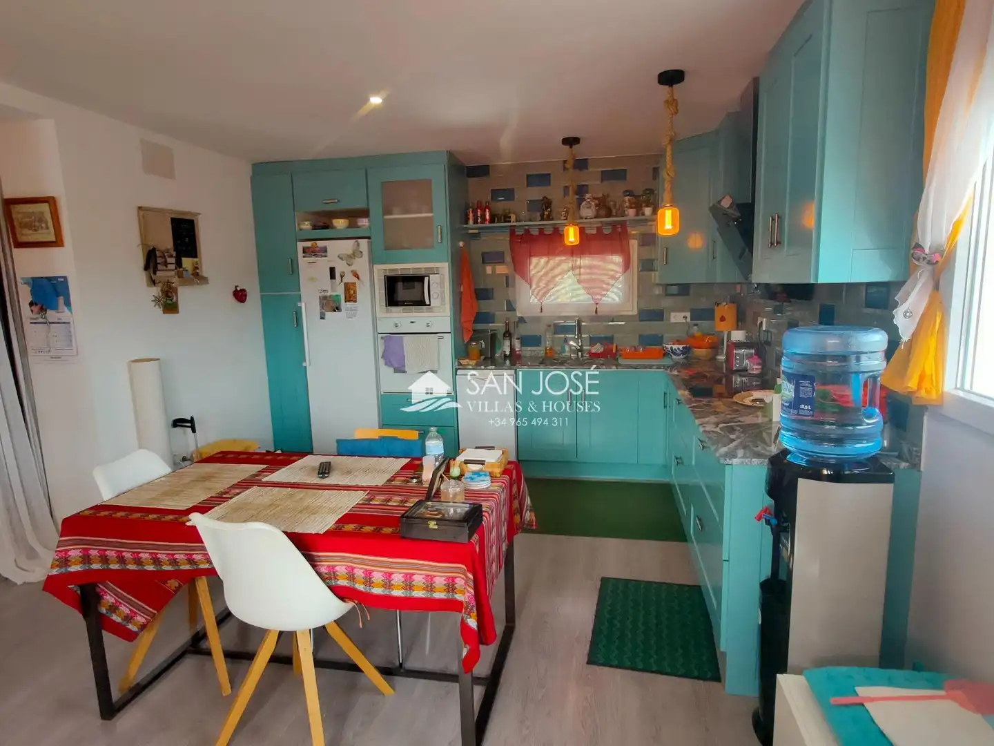 Cocina de Casa o chalet en venta en Aspe con Jardín privado, Trastero y Amueblado