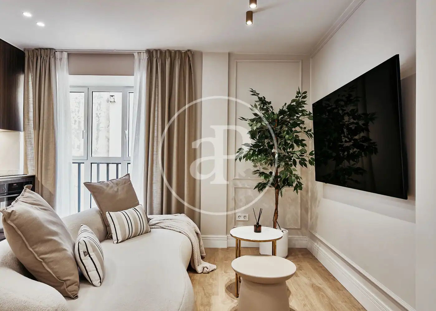 Wohnzimmer von Wohnung zum Verkauf in  Madrid Capital mit Klimaanlage, Heizung und Abstellraum