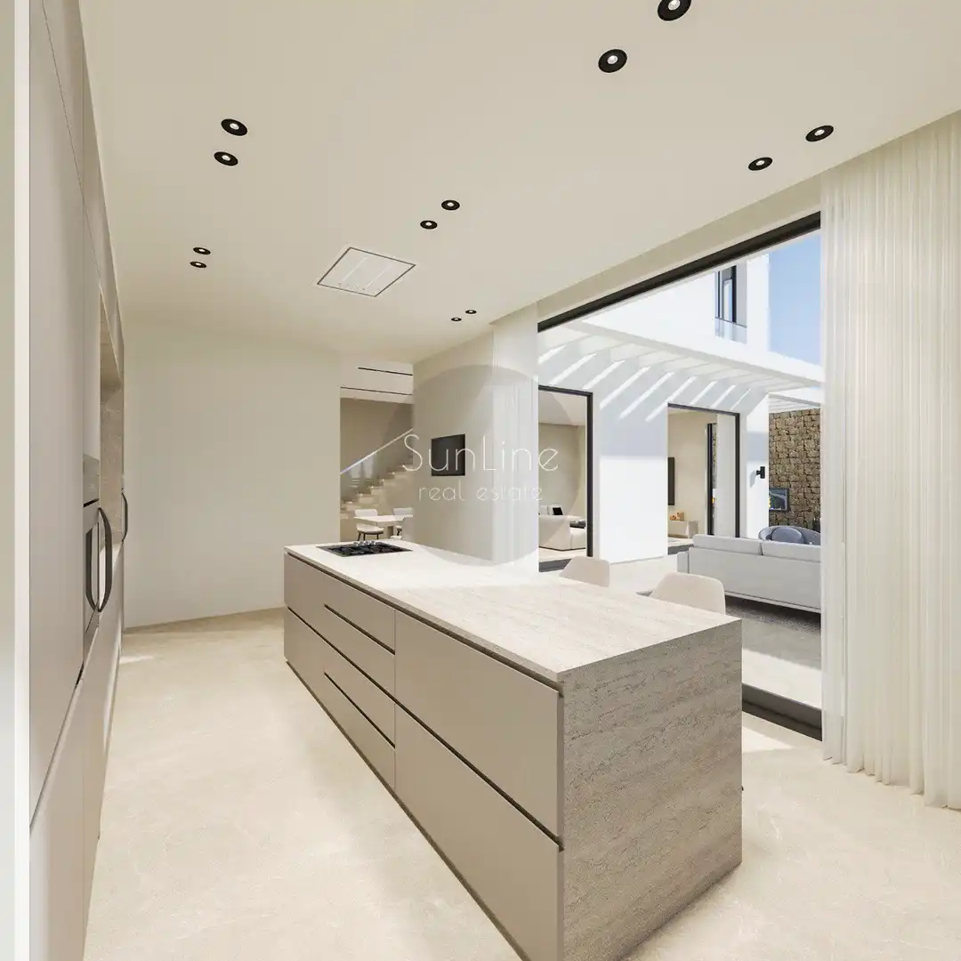 Kitchen of Houses for sale in L'Eliana  with Air Conditioner, Private garden and Terrace