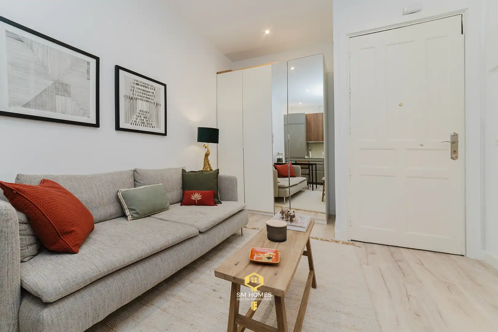 Sala de estar de Piso en venta en Madrid con Aire acondicionado, Calefacción y Amueblado