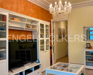Dining room of Flat for sale in  Lleida Capital  with Heating, Furnished and Balcony