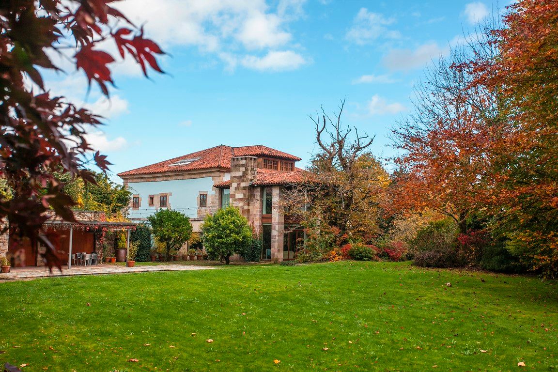 Exterior view of House or chalet for sale in Mazcuerras  with Heating, Private garden and Terrace