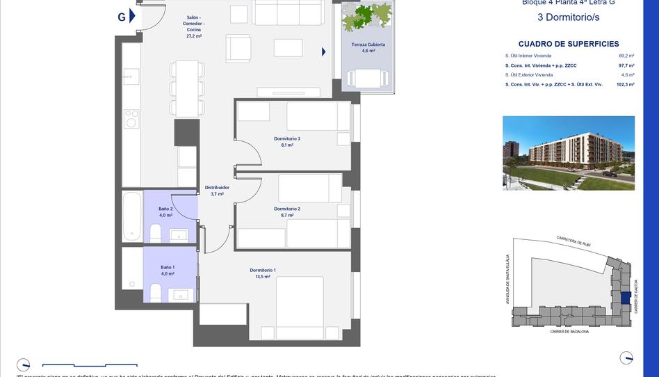 Photo 1 from new construction home in Flat for sale in Carretera de Rubi, Segle XX, Barcelona